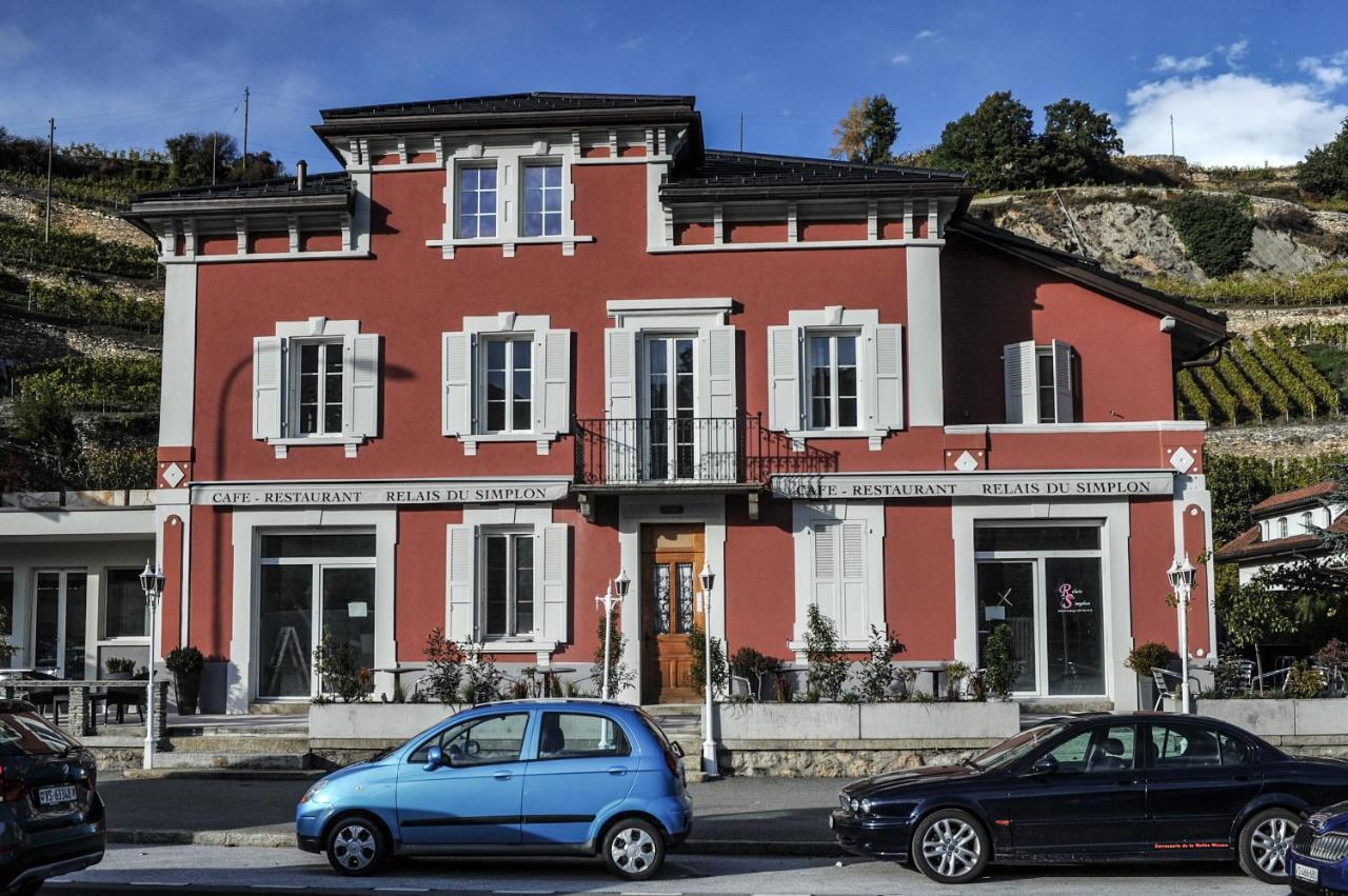 Relais Du Simplon Bed and Breakfast Conthey Eksteriør billede